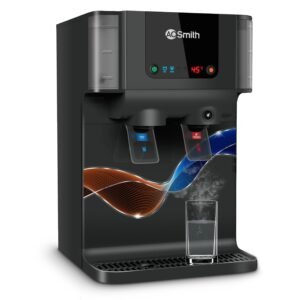 AO Smith Z9 Pro Black Instant Hot and Ambient Water RO+SCMT+Copper+Alkaline+Mintech | Hot Water in Stainless Steel Tank| Save upto 55% Water |10L Storage |8-Stage Purification|...