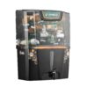 Kinsco Aqua Punch+ Zinc Copper And Alkaline 15Liter Ro + Uv + Uf Water Purifier(Black) With Copper Guard,Ph Enhancer,And Pre-Filter-1-Year Warranty