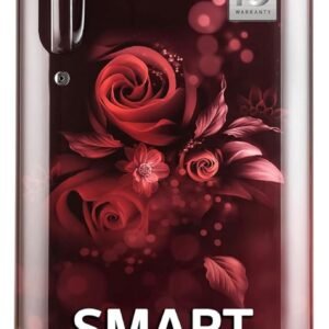 LG 185 L 5 Star Inverter Direct-Cool Single Door Refrigerator (GL-D201ASEU, Scarlet Euphoria, Base stand with drawer)