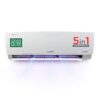 Lloyd 1.5 Ton 3 Star Inverter Split AC (5 in 1 Convertible, Copper, Anti-Viral + PM 2.5 Filter,White with Chrome Deco Strip, GLS18I3FWAGC)