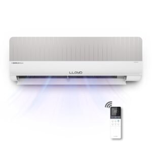 Lloyd Stylus 1.0 Ton 5 Star WiFi Inverter Split AC (6 in 1 Convertible, Changeable Facia, 100% Copper, Anti-Viral + PM 2.5 Filter, White/Grey Facia, GLS12V5FOGSY, FREE...