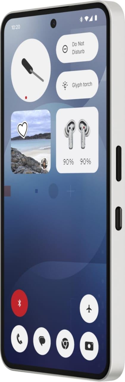 Nothing Phone (3a) 5G (8GB RAM + 128GB Storage) (White)