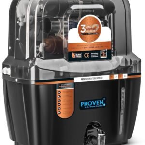 Proven Swift Aqua RO + UV + UF Water Purifier | Copper Zinc Alkaline Technology | TDS Controller | 15L Storage | ISI Certified | 12-Stage Purification | For All Water Types |...