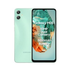 Samsung Galaxy M05 (Mint Green, 4GB RAM, 64 GB Storage) | 50MP Dual Camera | Bigger 6.7" HD+ Display | 5000mAh Battery | 25W Fast Charging | 2 Gen OS Upgrade & 4 Year Security...