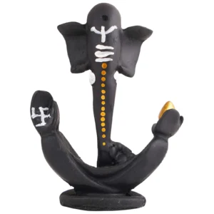 Ganesha Statue Idol Shriganesh Bhagwan Murti / Home, Office Decor / Car Dashboard / Side Table Brass Ganpati / Lord Vinayaka Statue / God of Luck & Success Sculpture / Gift Items